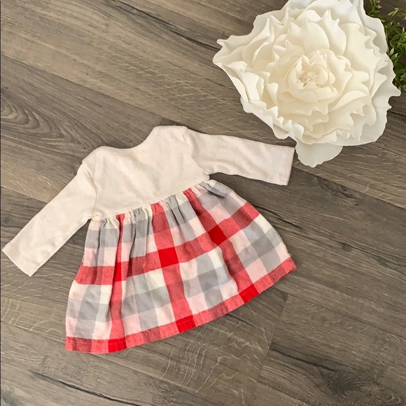 🍁Nordstrom Baby Flannel Dress - Picture 2 of 3